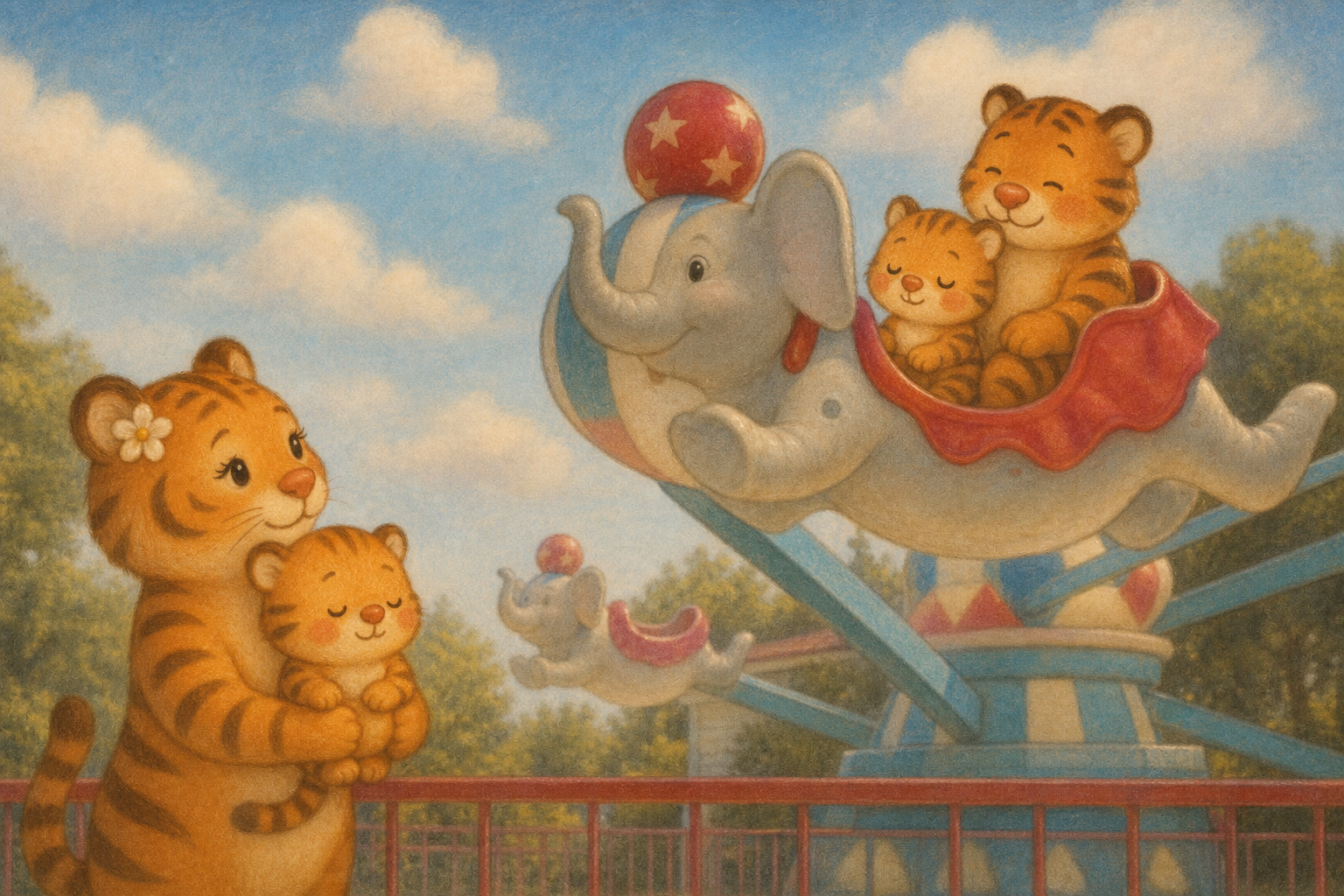 zephyr tiger goes back to dollywood
