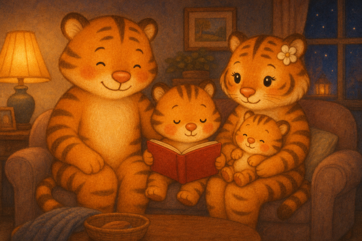 zephyr tiger goes to the library