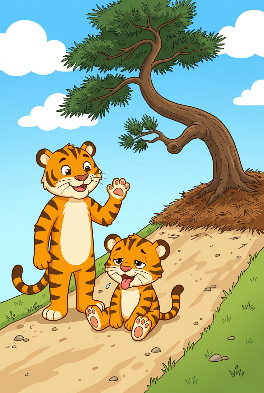 zephyr tiger and the pond run
