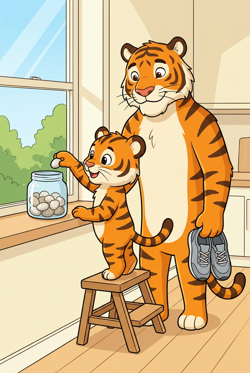 zephyr tiger and the pond run