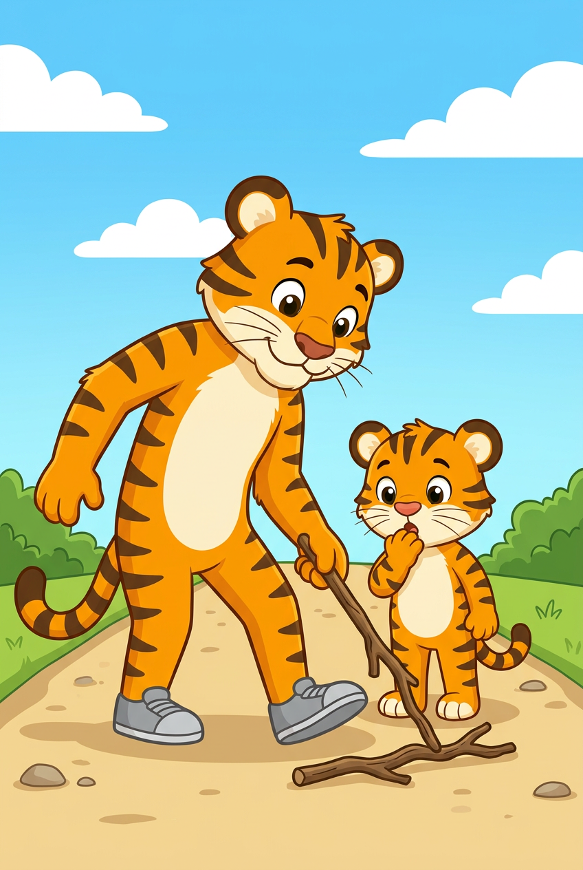zephyr tiger and the pond run