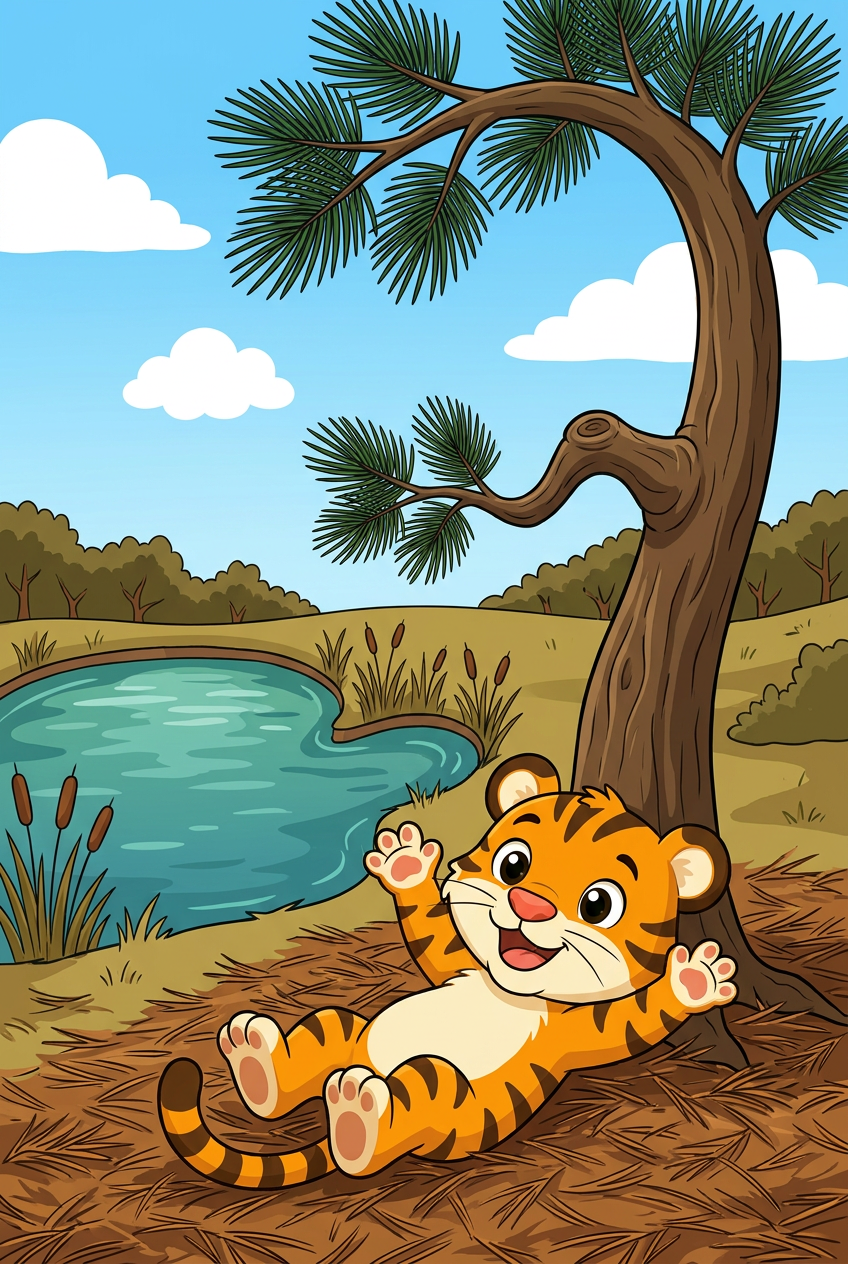 zephyr tiger and the pond run