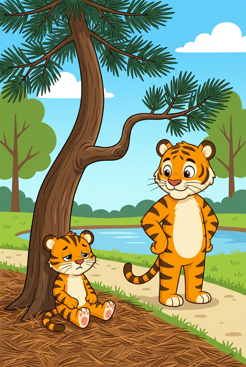 zephyr tiger and the pond run