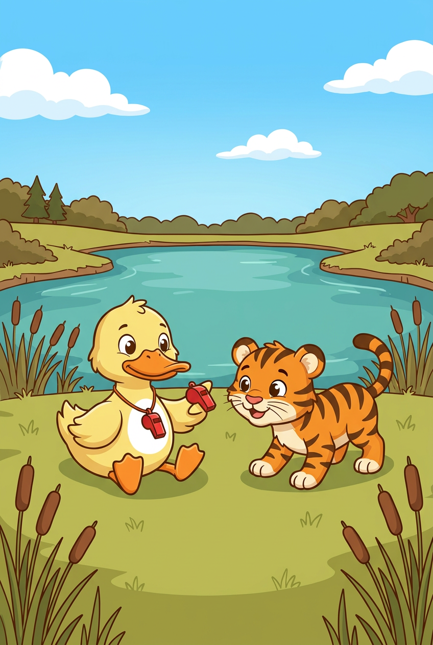zephyr tiger and the pond run