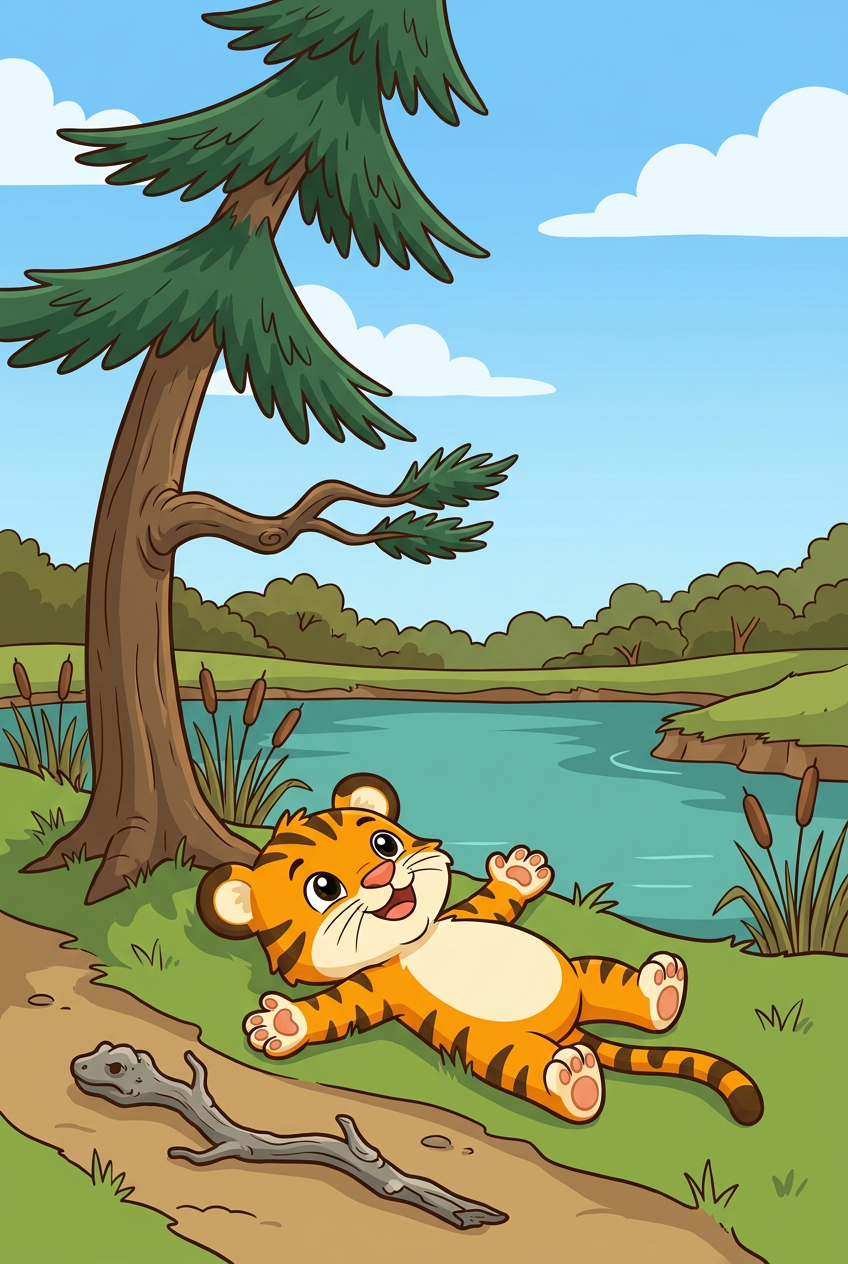 zephyr tiger and the pond run