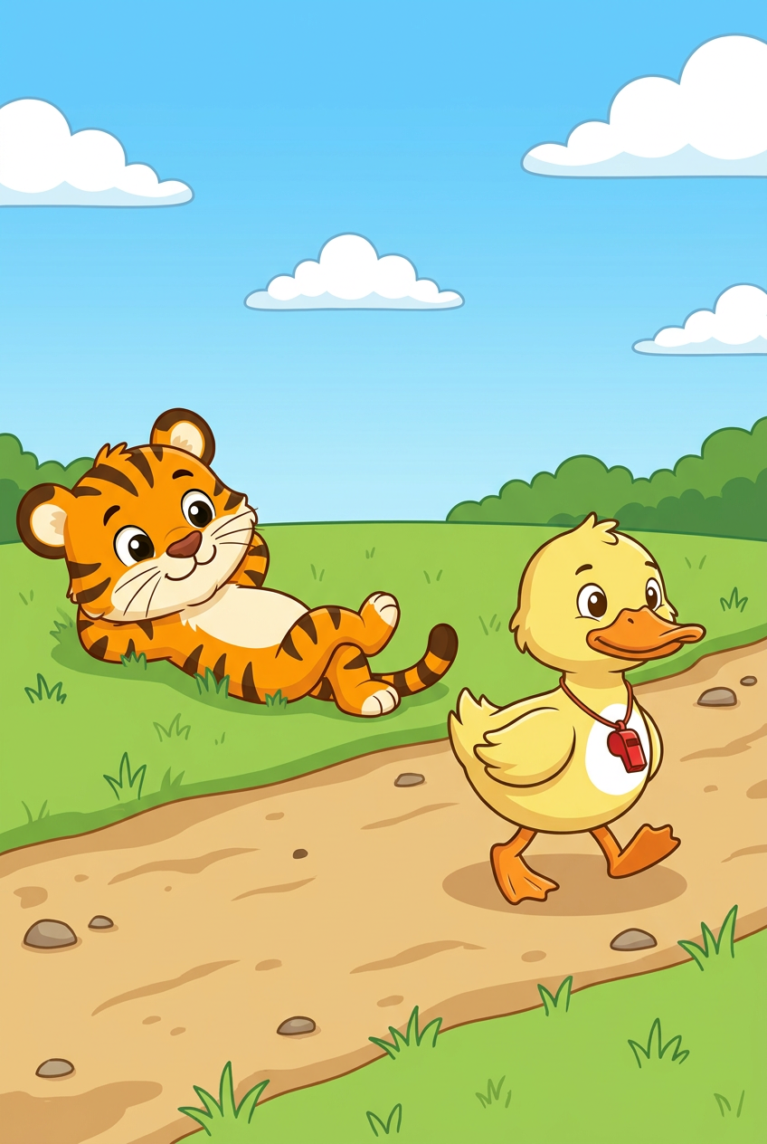zephyr tiger and the pond run