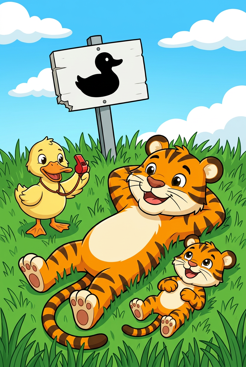 zephyr tiger and the pond run