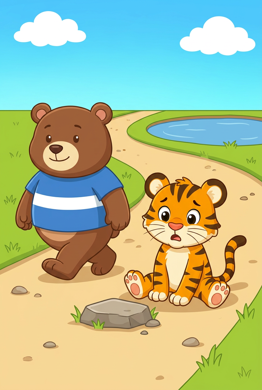 zephyr tiger and the pond run