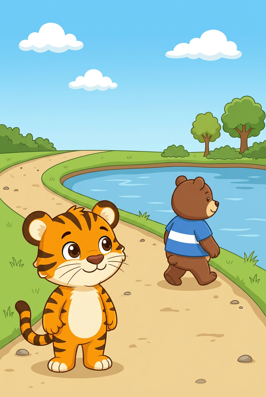 zephyr tiger and the pond run