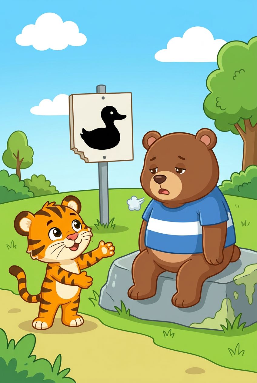 zephyr tiger and the pond run