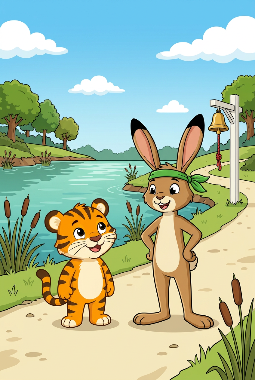 zephyr tiger and the pond run