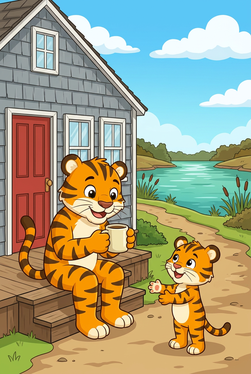 zephyr tiger and the pond run