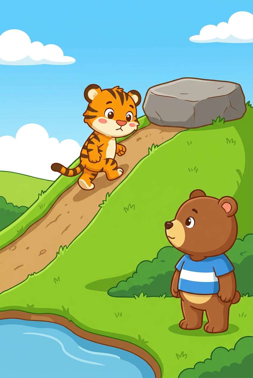 zephyr tiger and the pond run
