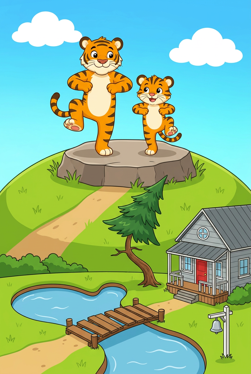 zephyr tiger and the pond run