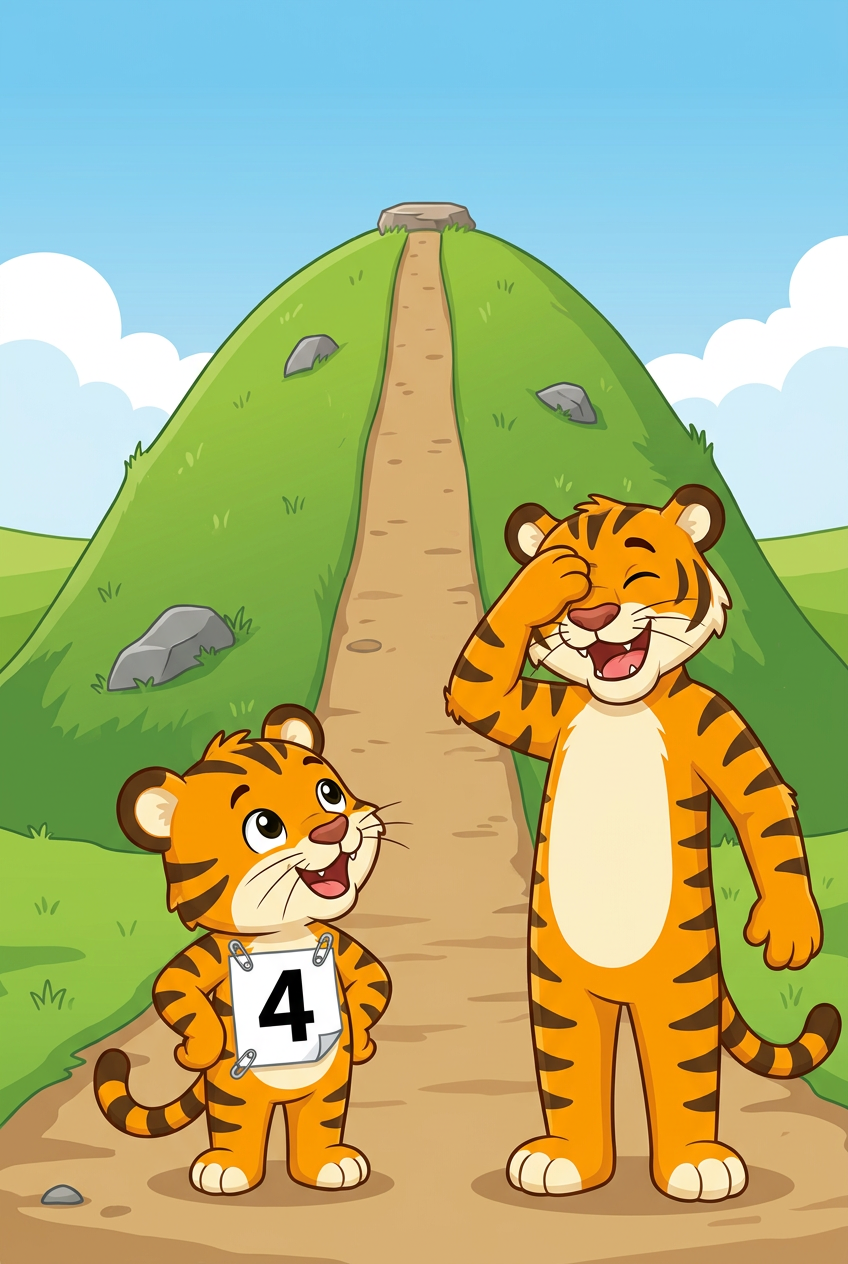 zephyr tiger and the pond run