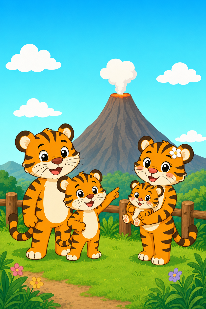 zephyr tiger and the volcano