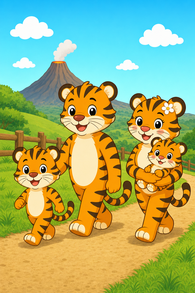 zephyr tiger and the volcano