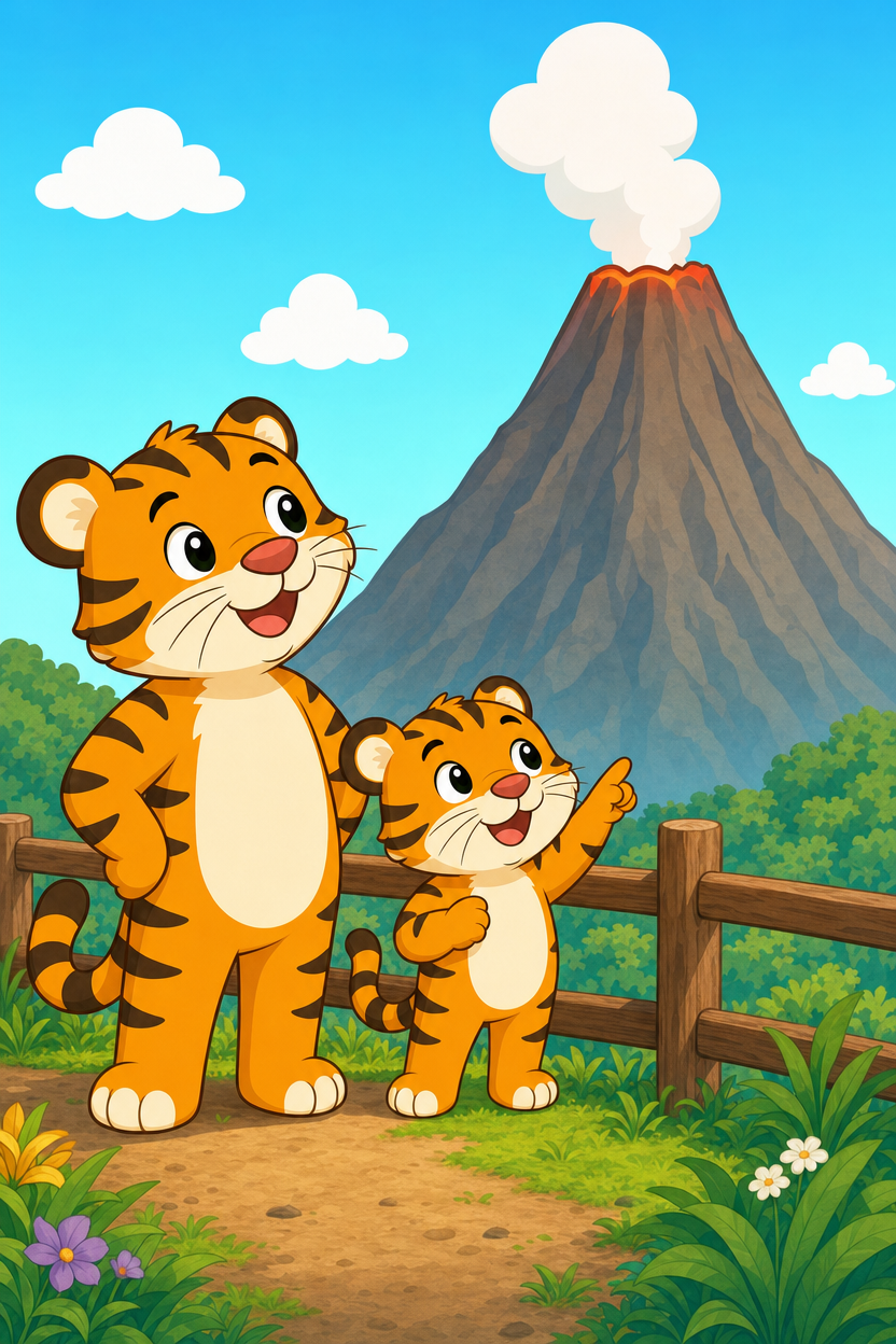 zephyr tiger and the volcano
