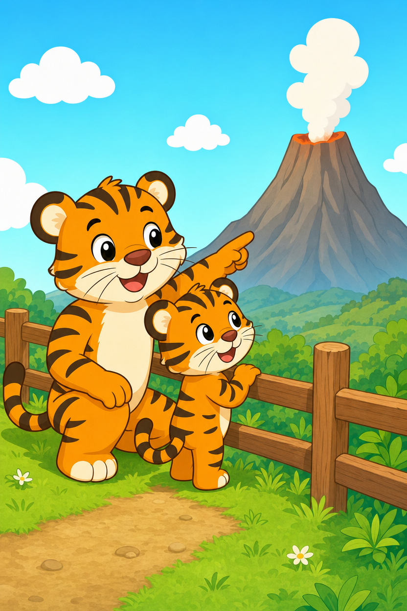 zephyr tiger and the volcano