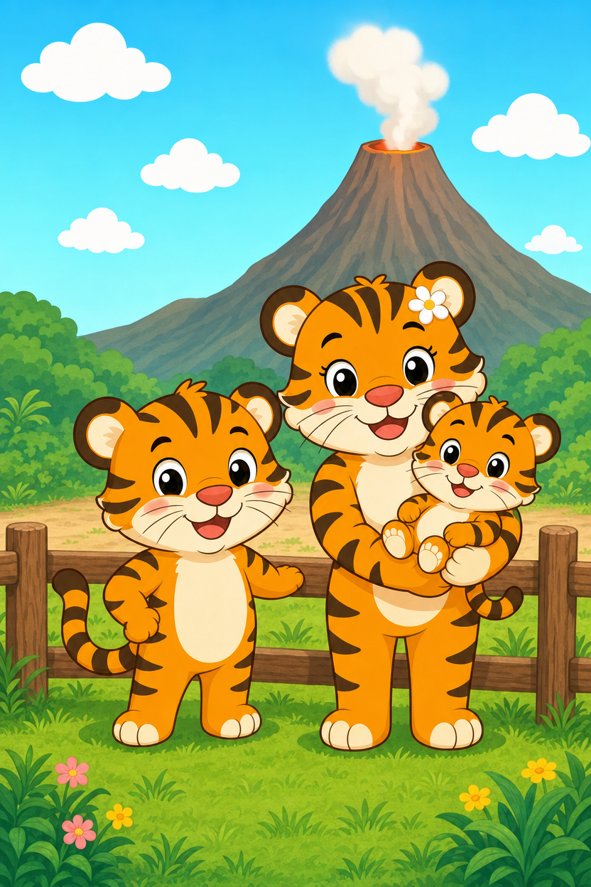 zephyr tiger and the volcano