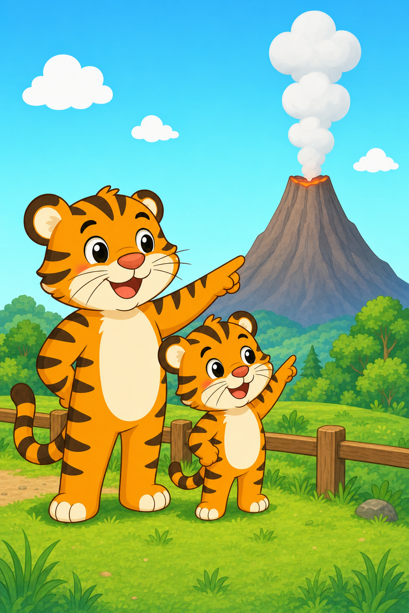 zephyr tiger and the volcano