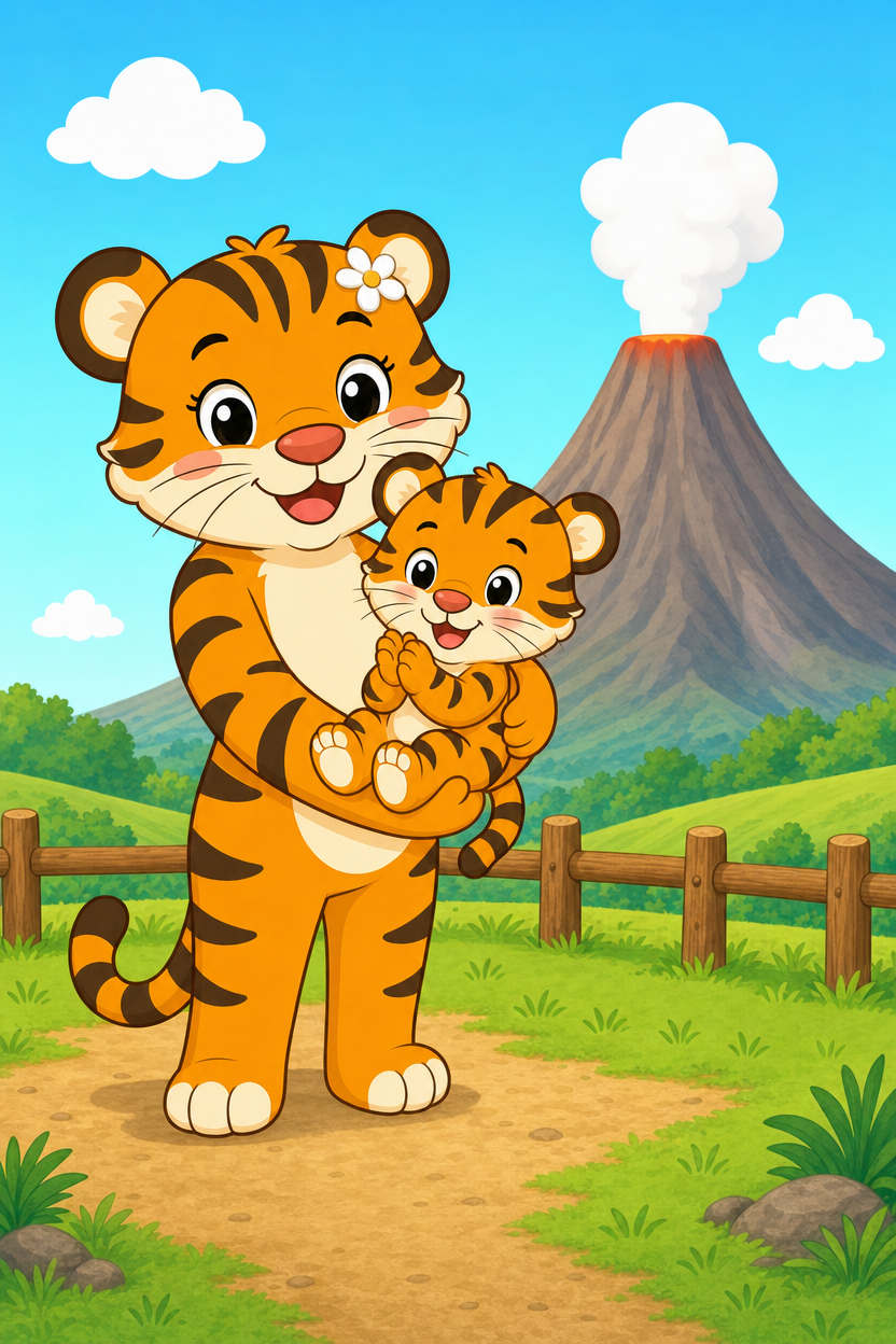 zephyr tiger and the volcano