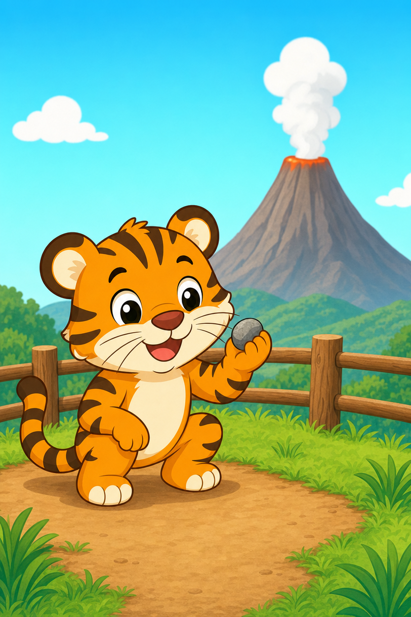 zephyr tiger and the volcano