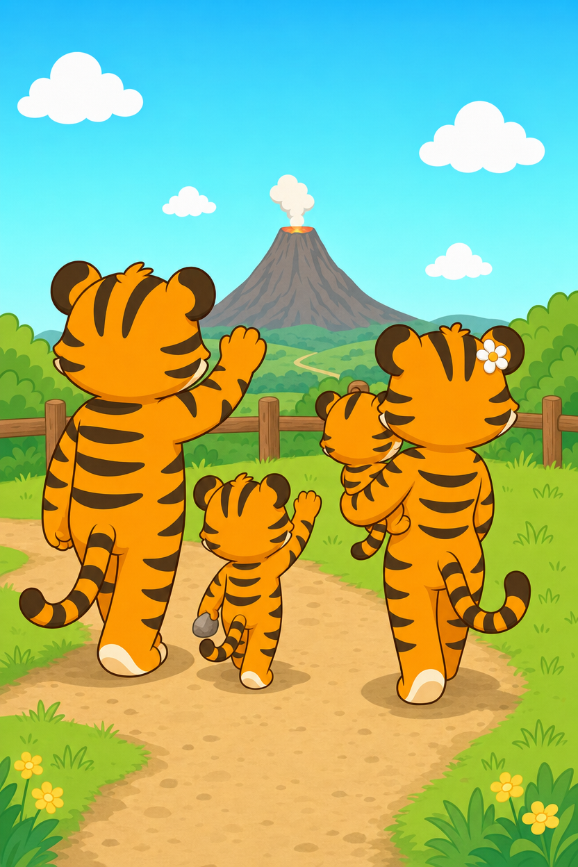zephyr tiger and the volcano