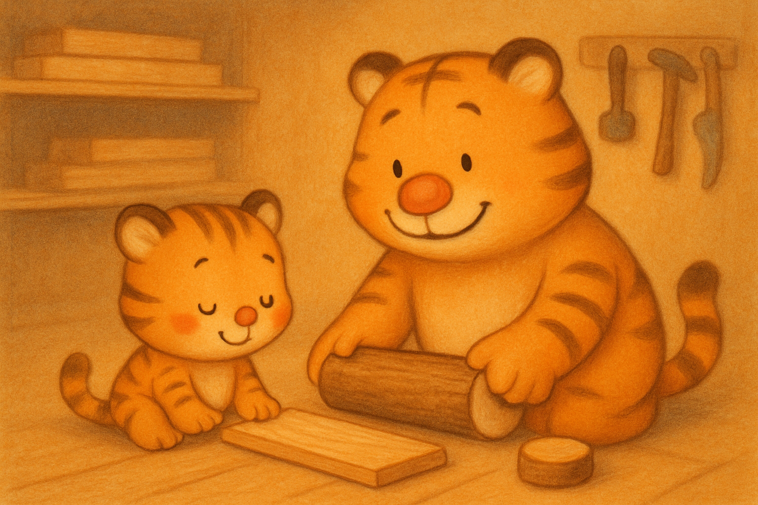 zephyr tiger and the wood shop