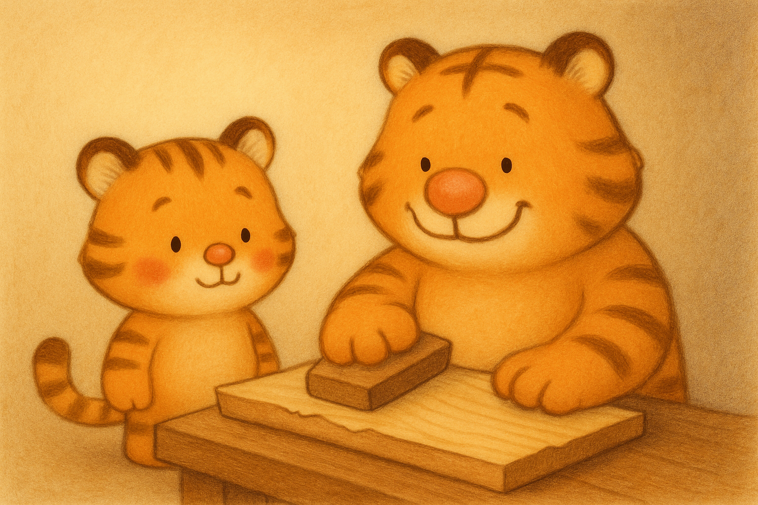 zephyr tiger and the wood shop